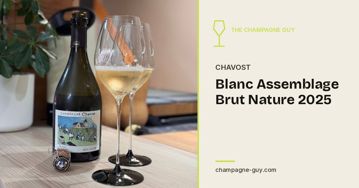 Champagne Chavost: Blanc Assemblage Brut Nature 2025