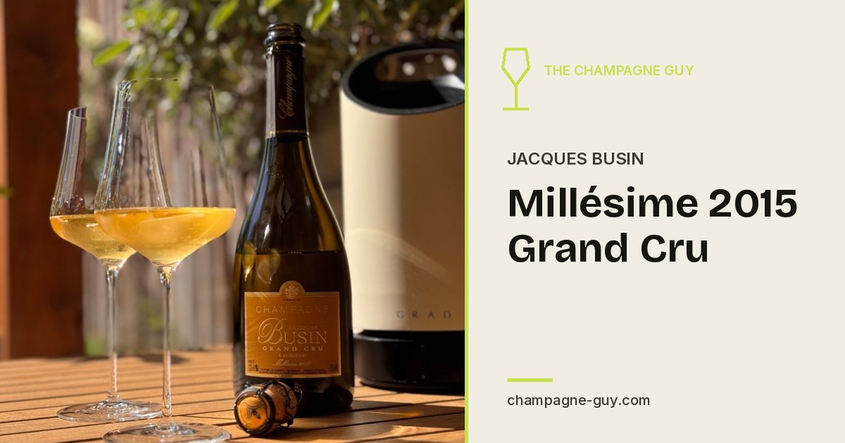 Jacques Busin: Millésime 2015 Grand Cru
