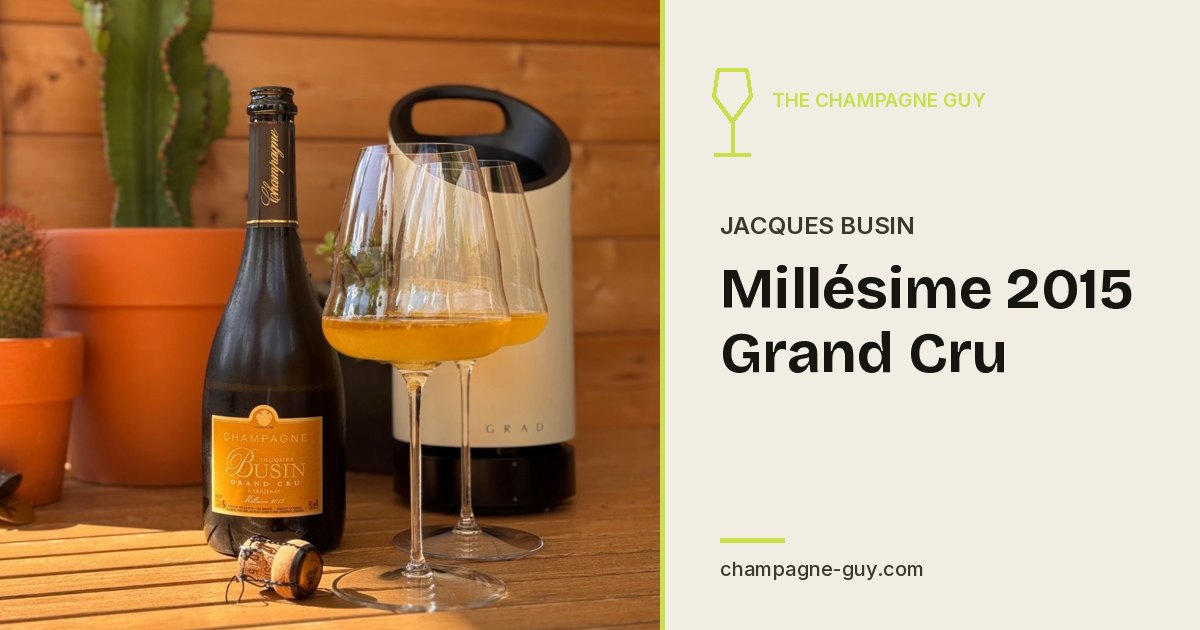 Jacques Busin: Millésime 2015 Grand Cru